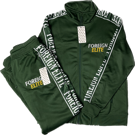 FRGN Classic Green Tracksuit